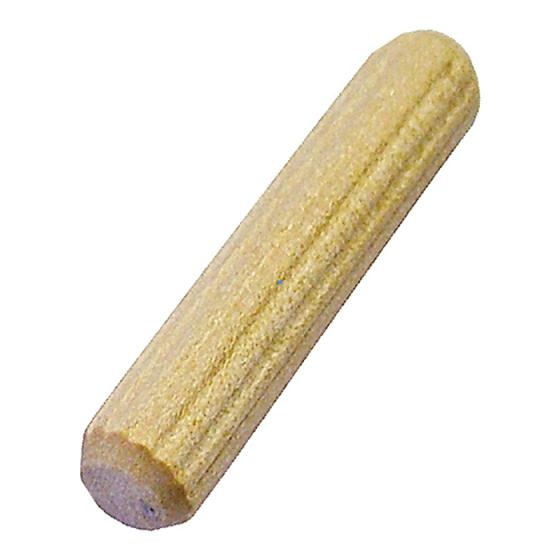 Wooden Fluted Dowels