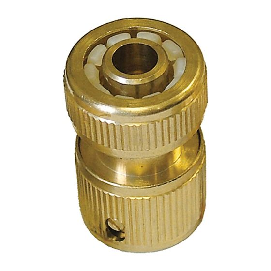 Brass Female Hose Connector 12.5mm (1/2in) by Faithfull - SB3006A