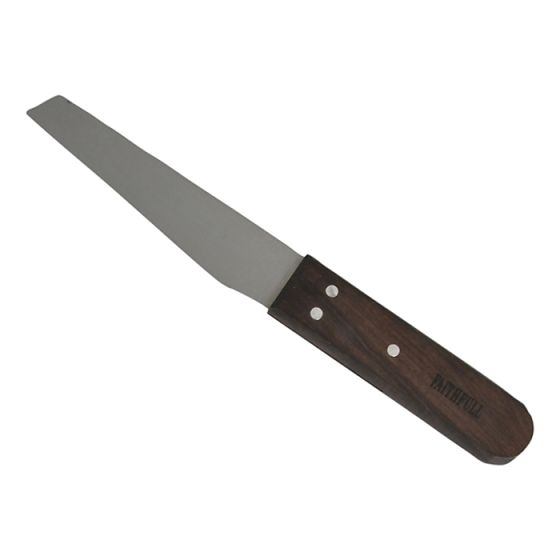 Shoe Knife 115mm (4.1/2in) - Rosewood Handle by Faithfull - KSHOER