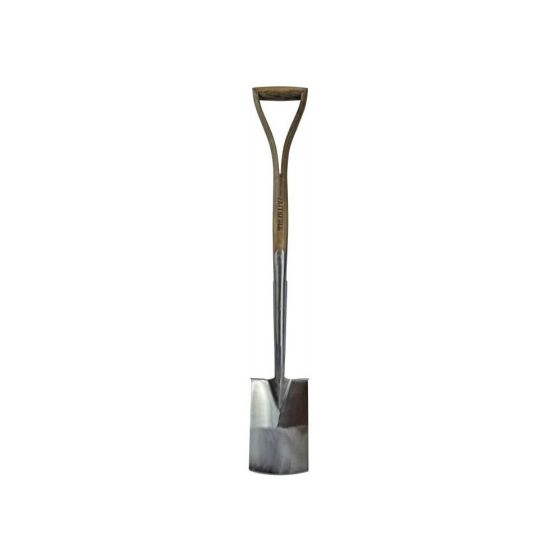 Prestige Stainless Steel Border Spade Ash Handle