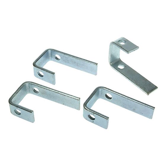 External Building Profile Clamp Bracket (Pack of 4) by Faithfull - PROEXTCB