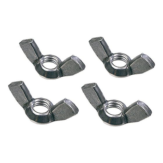 External Building Profile Wing Nuts (Pack of 4) by Faithfull - PROEXTWN