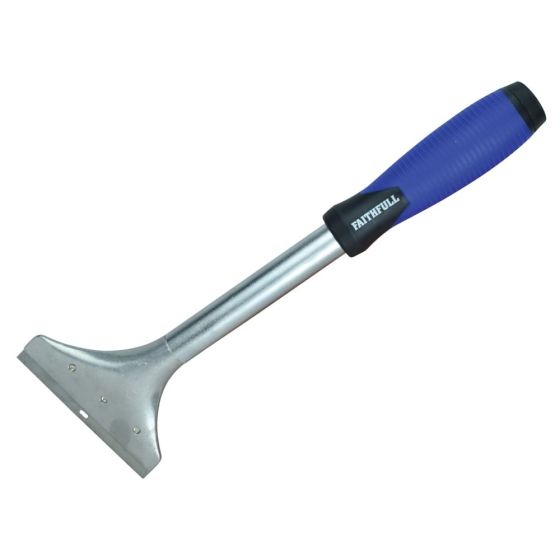 Soft Grip 4in Long Handled Heavy-Duty Scraper