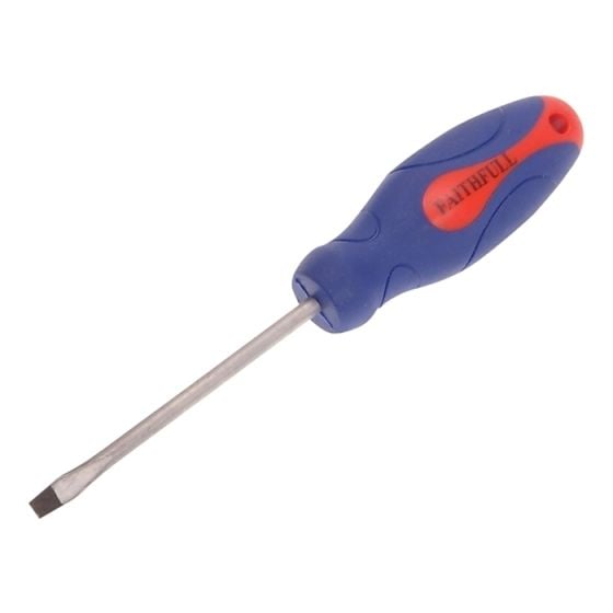 Slotted Flared Soft Grip Screwdrivers