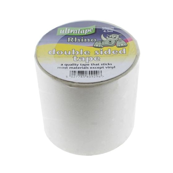 Heavy-Duty Double-Sided Cloth Tape 50mm x 4.5m