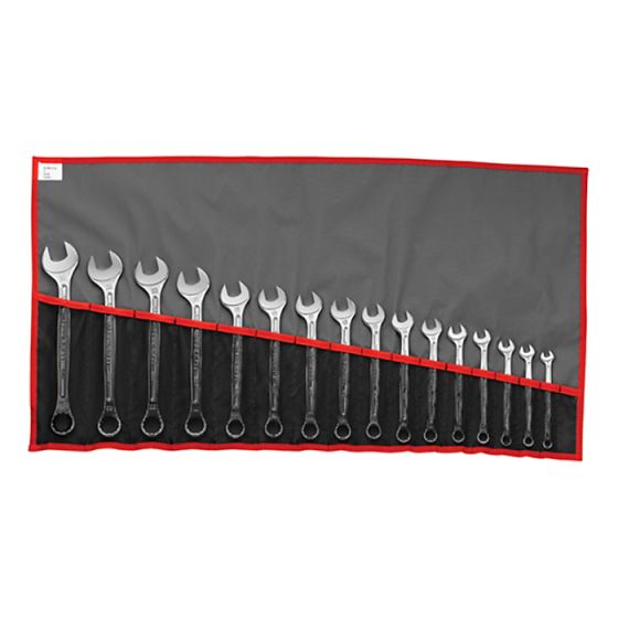 Combination Wrench Set of 17 Imperial 1/4 to 1.1/4in AF by Facom - 440.JU17T