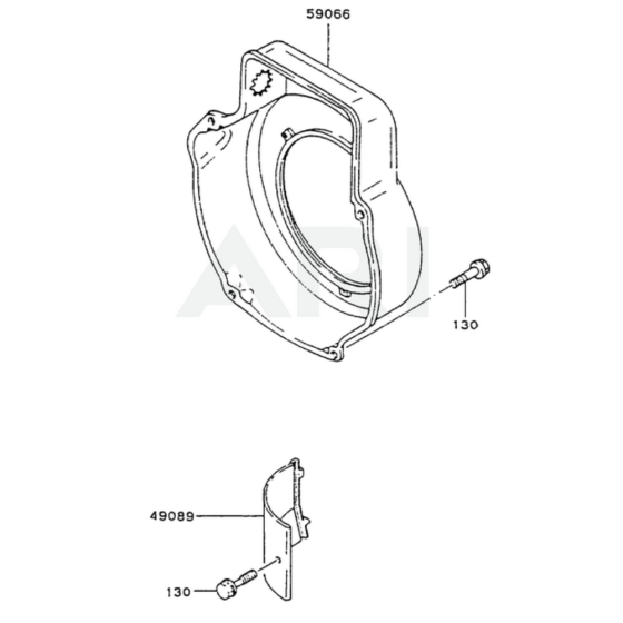 Cooling Equipment for Kawasaki FG270G Engine