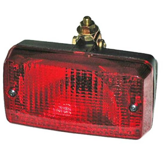 Rear Fog Lamp, 12v, c/w Mounting Bracket, Size: 140x70x65mm