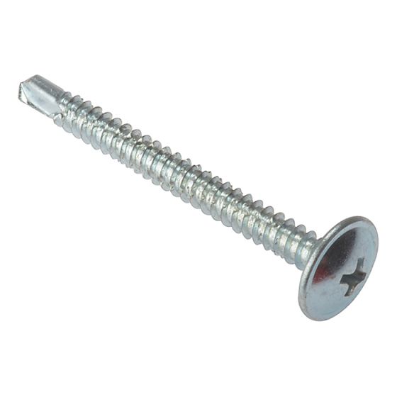 Baypole Self Drill Screw, Zinc Plated, Boxed