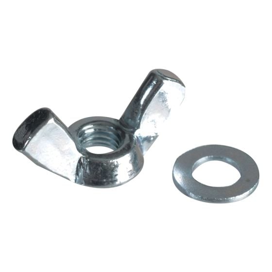 Wing Nut & Washers, ZP, Forge Pack