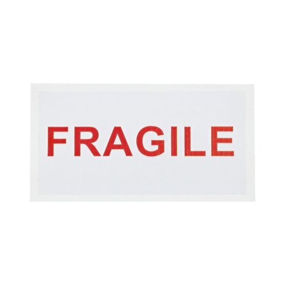 Fragile Sticker 100mm X 50mm - FRAGILE STICKER ROLL