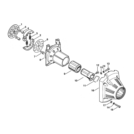 Stihl FS3900 Clutch Housing Assembly