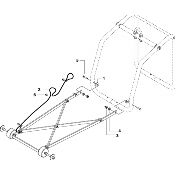 Pointer Attachment - Dual Pointer Assembly for Husqvarna FS413 Floor Saw