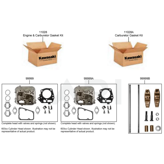 Gasket / Cylinder Head Kits for Kawasaki FS541V Engine