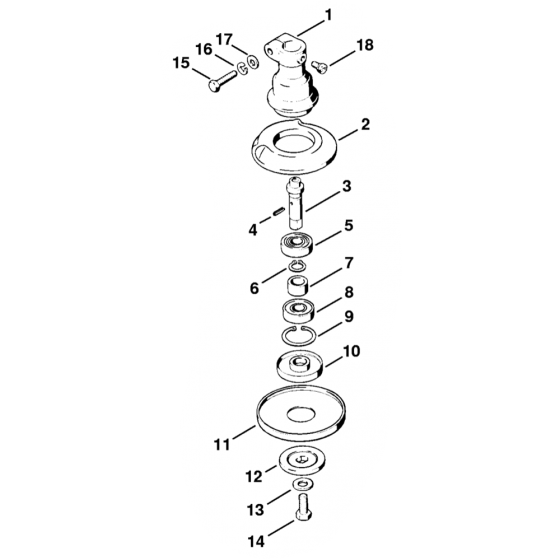 Stihl FS60 Housing Driving Assembly