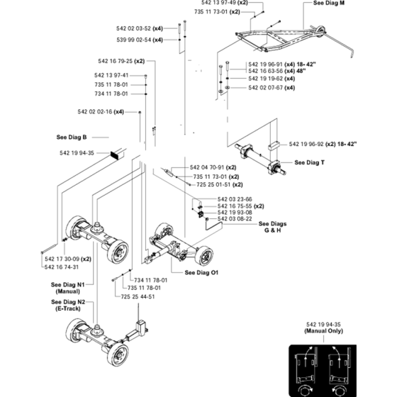 Lower Frame with Pointers Assembly for Husqvarna FS6600 Floor Saw