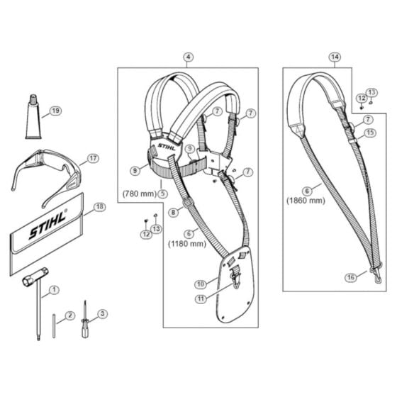 Tools & Extras for Stihl FS91 Brushcutter