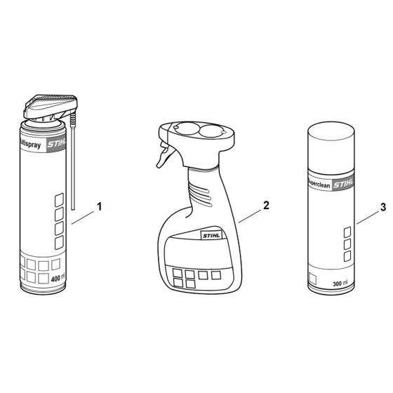 Cleaning products for Stihl FSA 57 Cordless Brushcutter