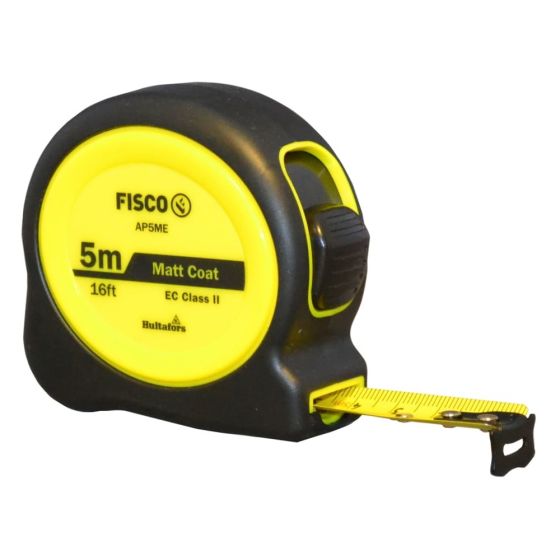 Fisco Hi-Vis A1-Plus Tape Measure High impact ABS case for general measuring