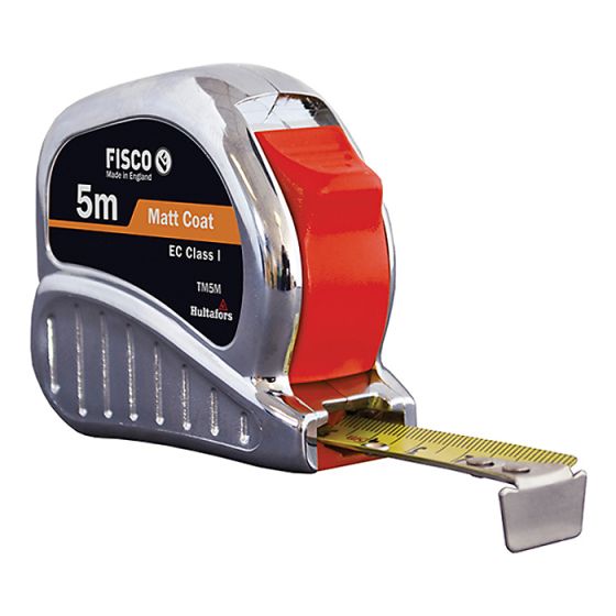 TMC5M Chrome Tri-matic Tape 5m (Width 19mm) by Fisco - TM50976246