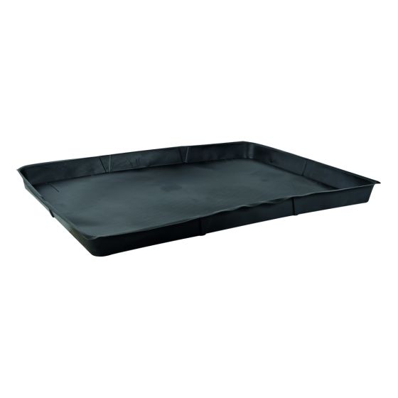 10cm Deep Flexible Drip Tray -100 x 150cm Large Rubberised Plastic Material