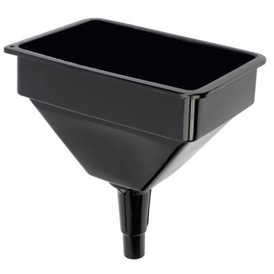 Rectangular Garage Funnel with Filter