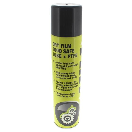 FIXT Dry Film Food Safe Lubricant & PTFE - 400 ml Aerosol