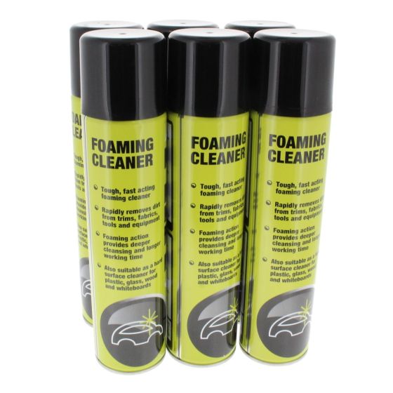 FIXT Foaming Cleaner - 400ml Aerosol - Pack of 6