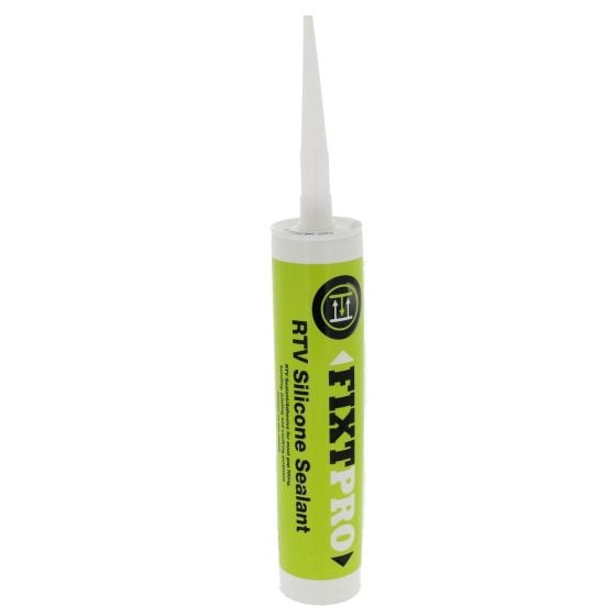 FIXT Clear Silicone Sealant - 300 ml Cartridge