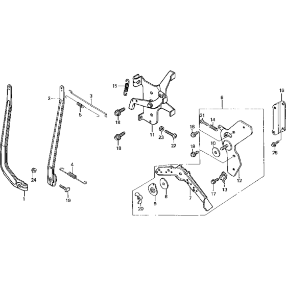 Control Assembly for Honda G200K1 Engines