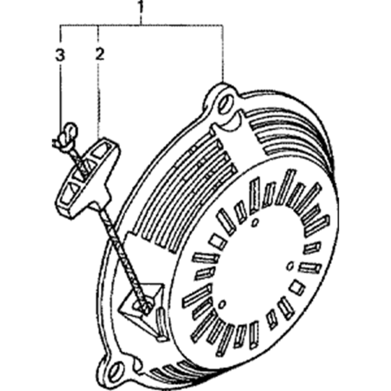 Recoil Starter Assembly for Honda GC135E (GCAAE) Engine