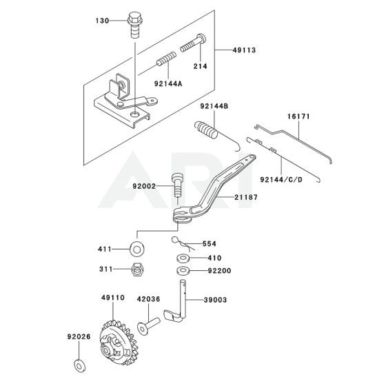 Control Equipment for Kawasaki GE4300A Generator