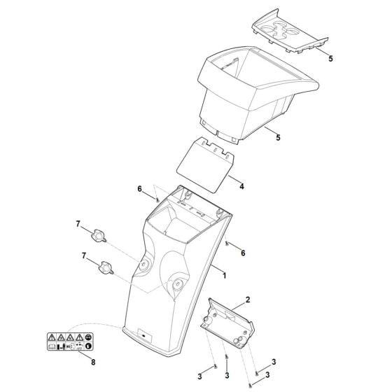 Funnel for Stihl GHE 105.0 Shredder