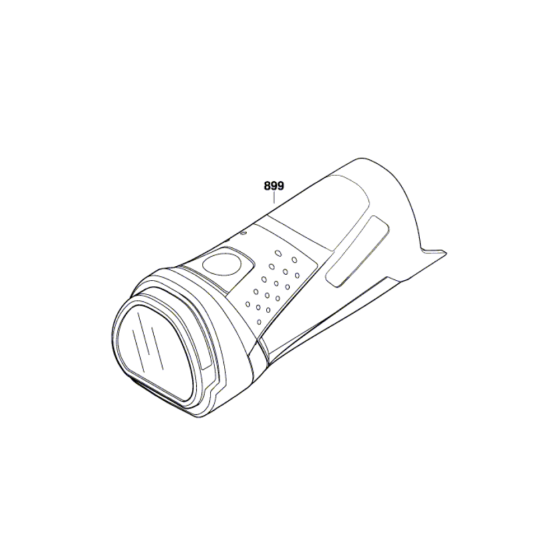 Cordless Torch Assembly for Bosch GLI 12-80