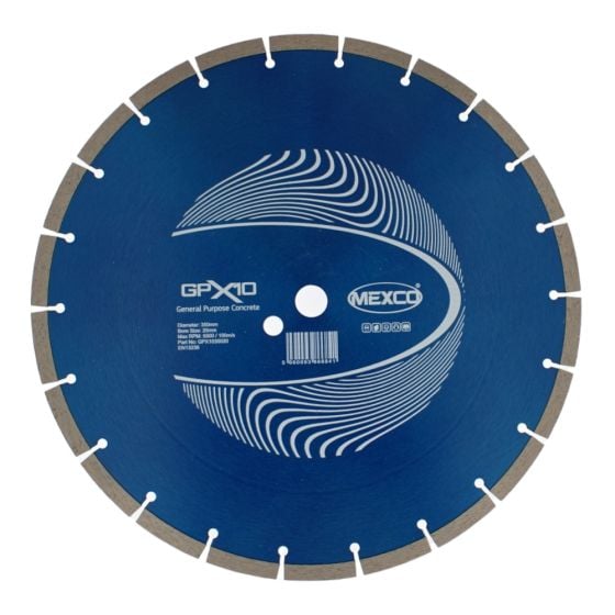 Mexco 350mm Diamond Blade Diamond Blade Concrete X10