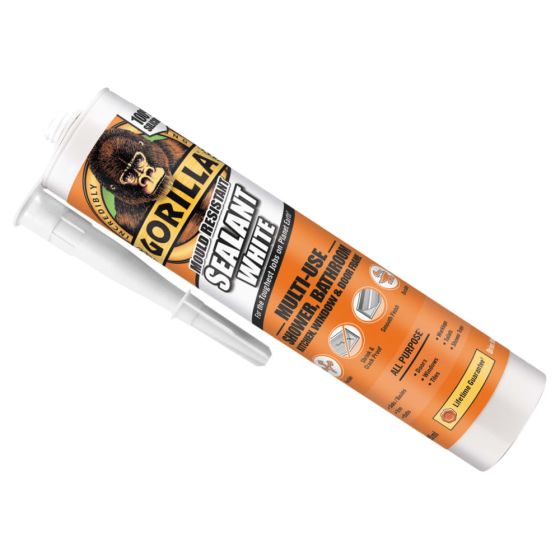 Gorilla Mould Resistant Sealant White 295ml