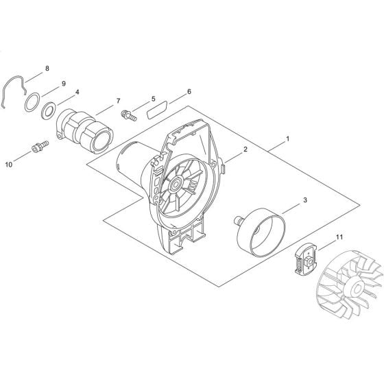 Clutch for ECHO GT-222ES Brushcutter