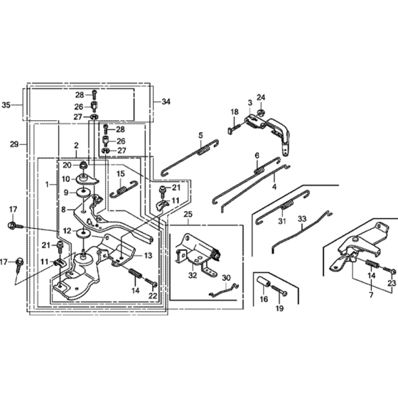 Control Assembly for Honda GX200T Engines