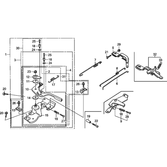 Control Assembly for Honda GX200UT Engines