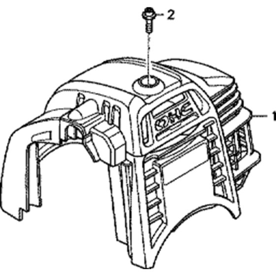 Top Cover Assembly for Honda GX25N (GCADK) Engines