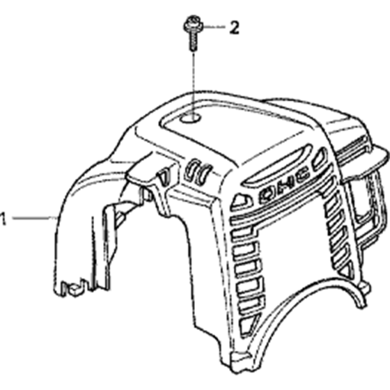 Top Cover Assembly for Honda GX35 (GCACM) Engines