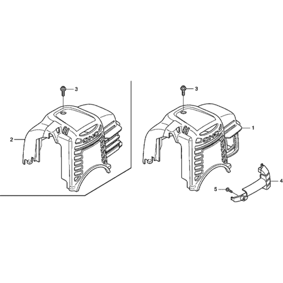 Top Cover Assembly for Honda GX35NT (GCACM) Engines