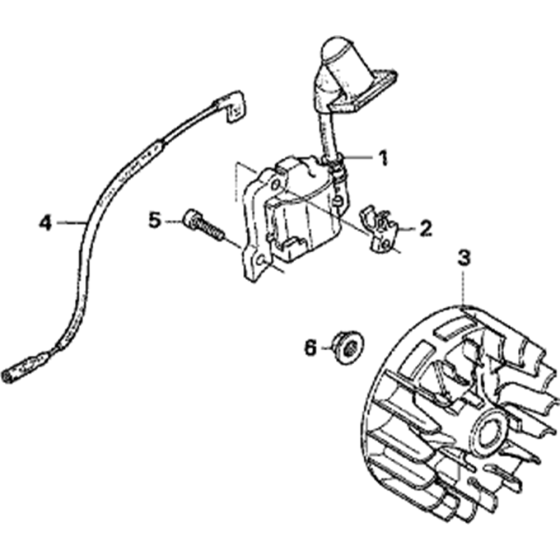 Flywheel Assembly for Honda GX35NT (GCACM) Engines