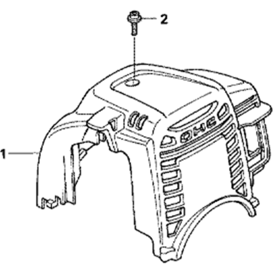 Top Cover Assembly for Honda GX35T (GCACM) Engines