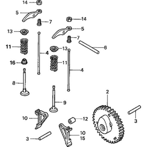 Camshaft Assembly for Honda GXH50 (GXCAL) Engine