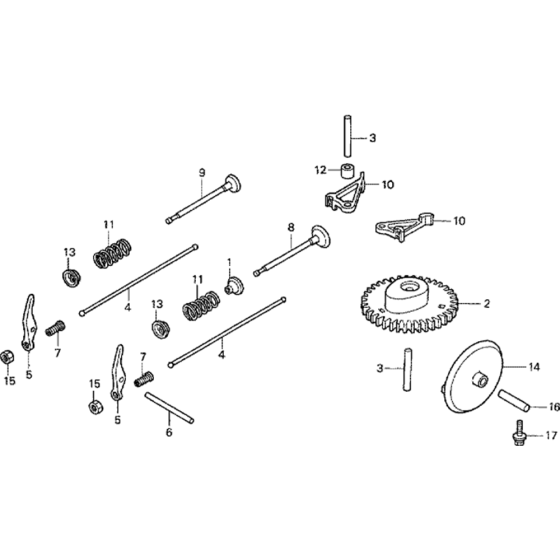 Camshaft Assembly for Honda GXV50 (GJAG) Engine