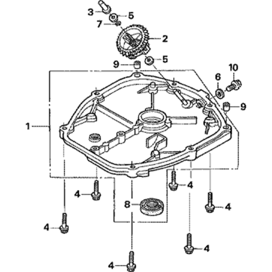 Crankcase Side Cover Assembly for Honda GXV50U (GJAAK) Engine