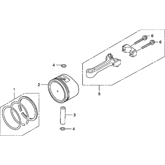 Camshaft Assembly for Honda GXV57U (GJAJK) Engine