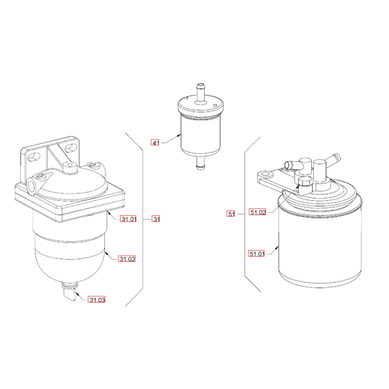 Pump Drive, Engine Assembly for Hamm HD 13-14 (H201) Rollers