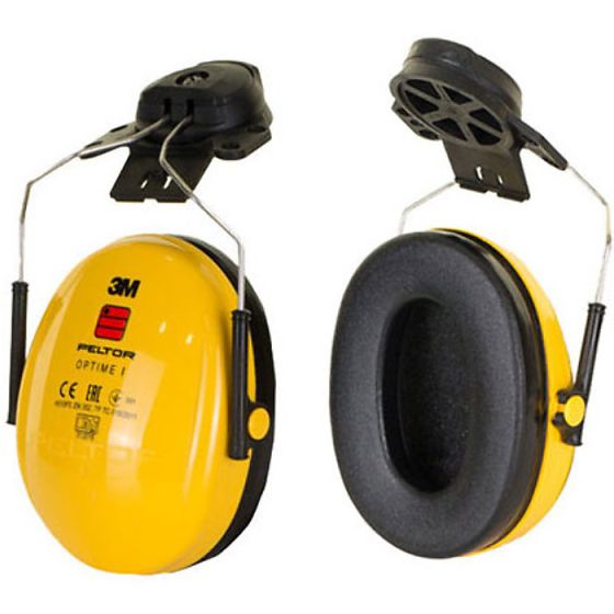 Peltor Optime 1 Ear Defenders for Attachment to Scott 300 Helmets SNR 26db